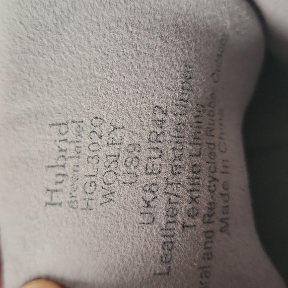 Hybrid Green Label Black High-Top Sneakers with Tan Accent - Picture 6 of 6